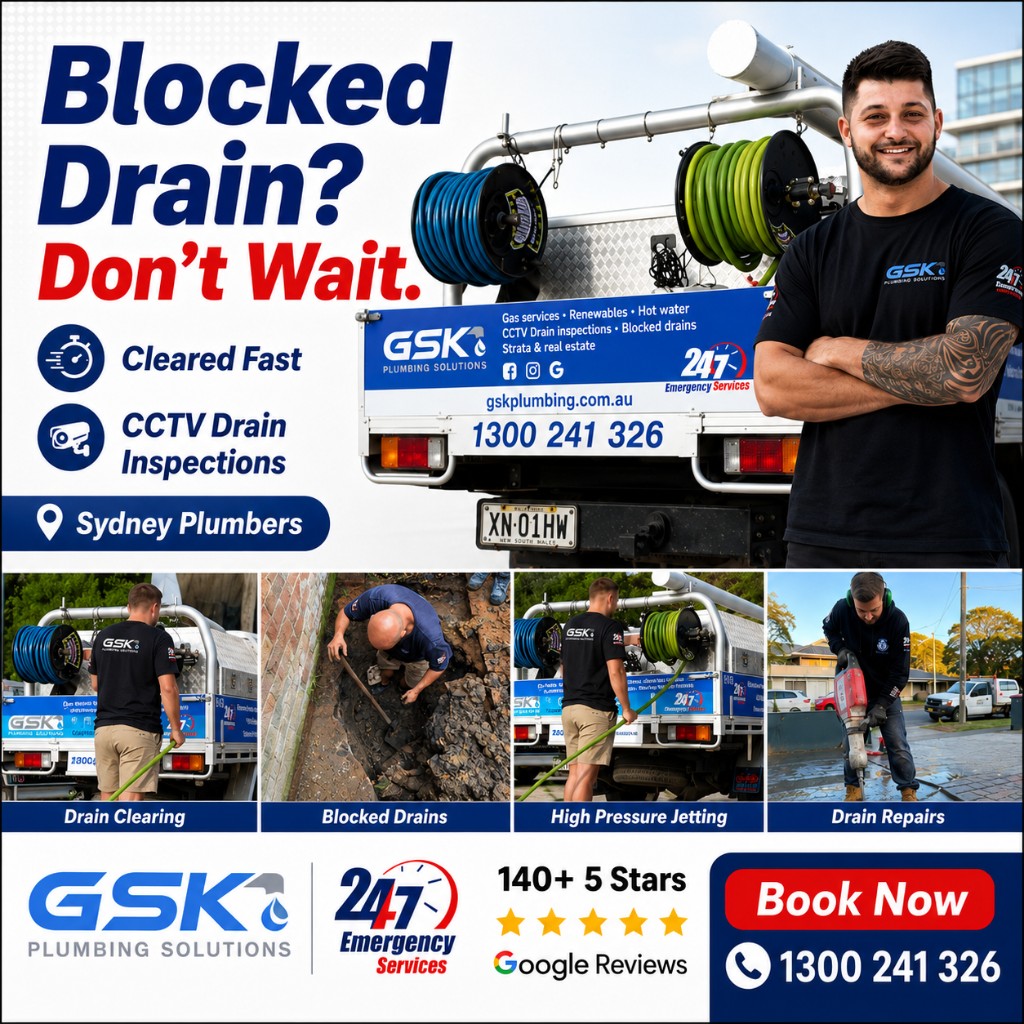 Sample Meta ad creative for a Plumber business